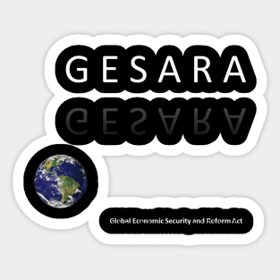 GESARA Mug, Mask, Tote, Pin, Pillow Sticker